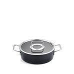 Fissler Adamant Cam Kapak Alüminyum Kısa Tencere 24 Cm