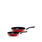 Fissler Cenit Red Alüminyum 2'li Tava Seti - Kırmızı