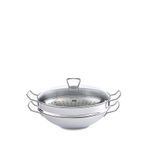 Fissler Nanjing Çelik Wok Tava 36 Cm