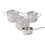 Fissler Original Profi Collection 084-128-04-000 Metal Kapak 4 Parça Tencere Seti