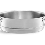 Fissler Orijinal profesyonel koleksiyon / paslanmaz çelik buhar elemanı (Ø 24 cm) tencere buhar inceltici seti, indüksiyon buhar pişirici delikli - indüksiyon