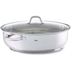 Fissler Oval Kavurma Tenceresi 38 cm - Gri