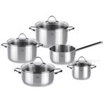 Fissler Paris 9 Parça Çelik Tencere Takımı