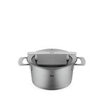 Fissler Phi Collection Cam Kapak Çelik Derin Tencere 20 Cm