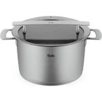 Fissler Phi Collection Cam Kapak Derin Tencere 24 cm - Gümüş