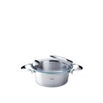 Fissler Solea 20 cm Sığ Çelik Tencere