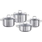 Fissler Viseo 8 Parça Çelik Tencere Seti