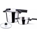 Fissler Vitaquick Bluepoint 6+3.5 lt Gri Düdüklü Tencere