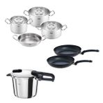 Fissler Vitaquick Edition 6 Litre Düdüklü Tencere + Original Profi Collection Tencere ve Tava Seti