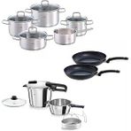 Fissler Vitaquick Edition 6+3,5 Litre Düdüklü Tencere + Viseo Tencere Tava Seti
