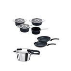 Fissler Vitaquick Edition Çelik 4,5 Lt Düdüklü Tencere + Adamant Tencere Ve Tava Seti