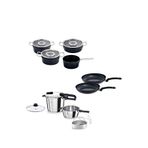Fissler Vitaquick Edition Çelik 6+3,5 Lt Düdüklü Tencere + Adamant Tencere Ve Tava Seti
