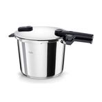 Fissler Vitaquick Glossy 10 lt Gri Düdüklü Tencere