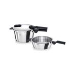 Fissler Vitaquick Glossy 4.5 + 2.5 lt Düdüklü Tencere
