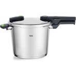 Fissler Vitaquick Green 6.0 L Düdüklü Tencere Paslanmaz Çelik Tekli Renkli Premium Tasarım - Metalik - 6 lt