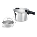 Fissler Vitaquick Premium 10 Litre Düdüklü Tencere Buhar Aparatı Dahil