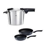 Fissler Vitaquick Premium 6 lt Düdüklü Tencere+Tava