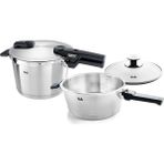 Fissler Vitaquick Premium 6+3.5 lt Metalik Düdüklü Tencere