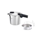 Fissler Vitaquick Premium Buhar Aparatlı 6 Litre Düdüklü Tencere