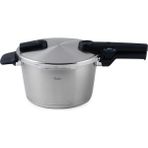 Fissler Vitaquick Premium Dã¼dã¼klã¼ Tencere 4,5 L - Çelik Kaplama, Indüksiyon Uyumlu, Premium Pişir - Gümüş