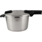 Fissler Vitaquick Premium Dã¼dã¼klã¼ Tencere 8 L - Çelik Kaplama, Indüksiyon Uyumlu, Premium Pişirme - Gümüş