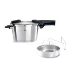 Fissler Vitaquick Premium Düdüklü Tencere 4,5 lt+Buharlı Pişirme Aparatı
