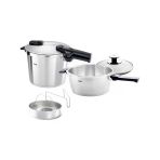Fissler Vitaquick Premium Düdüklü Tencere Set 3,5+6 Litre