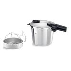 Fissler Vitaquick Premium Düdüklü Tencere Set 4,5+2,5 Litre Buharlama Aparatlı