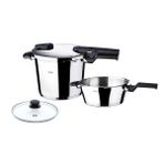 Fissler Vitaquick Satin Black 6+2.5 lt Düdüklü Tencere Seti