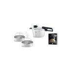 Fissler Vitavit Premium 4.5 lt 2 Parça Buharda Pişirme Düdüklü Tencere