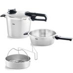 Fissler Vitavit Premium 6.0 lt+2.5 lt Düdüklü Tencere