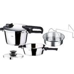Fissler Vitavit Premium 6.0 lt+2.5 lt Düdüklü Tencere