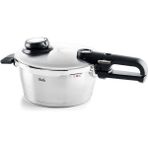 Fissler Vitavit Premium Düdüklü Tencere 2,5 Lt Paslanmaz Çelik Mat Görünüm Enerji Tasarruflu - Gümüş