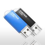 FISTAD USB Stick 64 GB 2 adet, Memory Sticks USB 2.0 Pen Drive Bellek 64 GB Thumb Drive Flash Sürücüler, PC, Laptop, vb. için