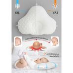 Fisun Baby Ayarlı Düz Kafa Yastığı, Bebek Yastığı, Düz Kafa Sendromu Bebek Yastığı, Uyku Baş Yastığı
