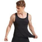 Fit Form Giyim 5 Farklı Bölgenizi Sıkılaştıran ve Incelten Erkek Atlet Korse Siyah Renk - XL