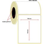 Fit Plus Barkod 100X150 Termal Etiket Eko Termal 250 Sarım 1 Rulo