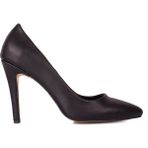 Fitbas 520207 013 Kadın Siyah Mat Büyük & Küçük Numara Stiletto