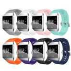 Fitbit Ionic Akıllı Bileklik Renkli Silikon TME Kordon Kayış