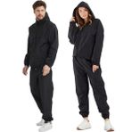 Fitblue 2XL Termal Sauna Eşofman Yüksek Konfor ve Spor Tarzı ile Antrenman İçin İdeal - Koyu Lacivert - Koyu Lacivert