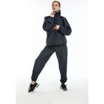 Fitblue Unisex Termal Sauna Eşofman Takımı Uzun Kol Kapüşonlu Dokuma Kumaş Tüm Bedenler - Siyah - 2XL