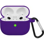 FitCase AirPods 3. Nesil Lansman Silikon Kılıf Mor