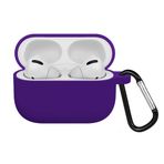 FitCase AirPods Pro 1. Nesil Lansman Silikon Kılıf Mor