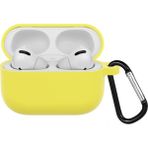 FitCase AirPods Pro 1. Nesil Lansman Silikon Kılıf Sarı