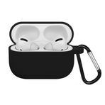 FitCase AirPods Pro 1. Nesil Lansman Silikon Kılıf Siyah