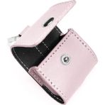 Fitcase Apple Airpods 1/2 Kılıf Faux Kapaklı - Pembe