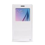 Fitcase Dolce S6 G920 Gizli Mıknatıslı Pencereli Beyaz Kılıf