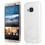 Fitcase HTC One M9 Beyaz Deri Dokulu Arka Kapak Kılıf