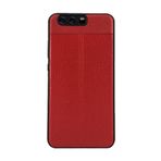 FitCase Huawei P10 Auto Focus Silikon Kırmızı Arka Kapak