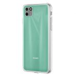 Fitcase Huawei Toz Koruma Tıpalı Şeffaf Arka Kapak Y5P Kılıf